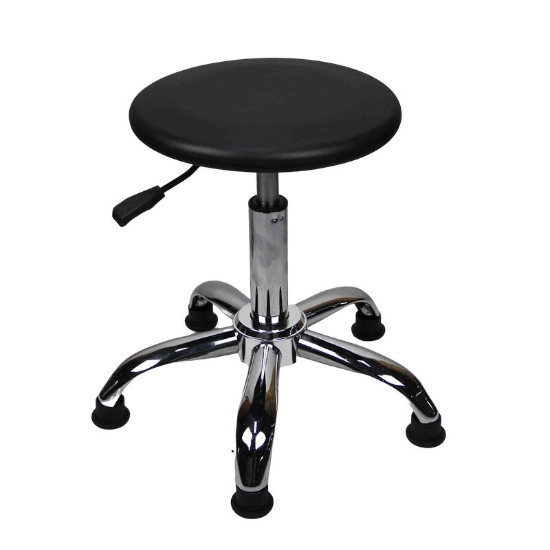 Industrial ESD Chair Manufacturer - OEM/ODM H-C004 Laboratory PU Leather Adjustable Antistatic