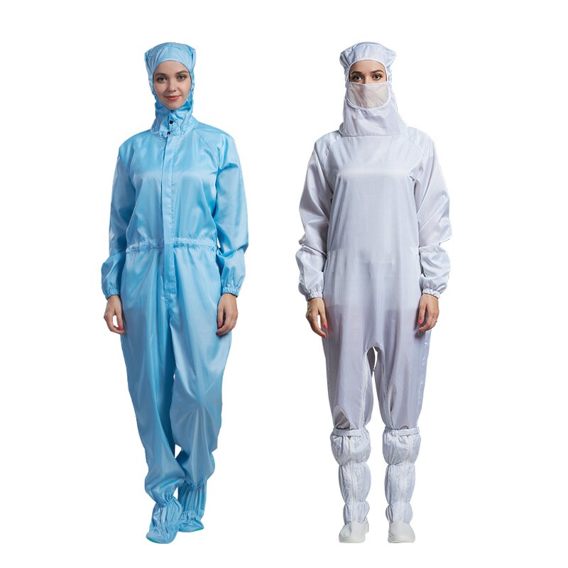 Zipper Coverall Factory - OEM/ODM H-1109 100D Autoclavable Waterproof Lint-Free ESDD