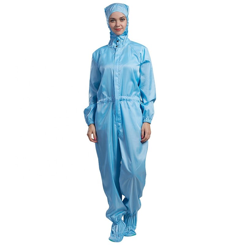 Anti-Static Gown Factory - OEM/ODM H-1123 Autoclavable 75D Stripe Cleanroom Pharma