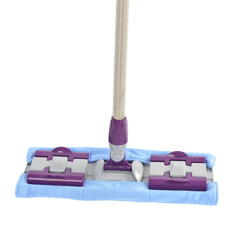 Spinning Dust Mop Manufacturer - OEM/ODM Microfiber Antistatic Industrial Flat Esd