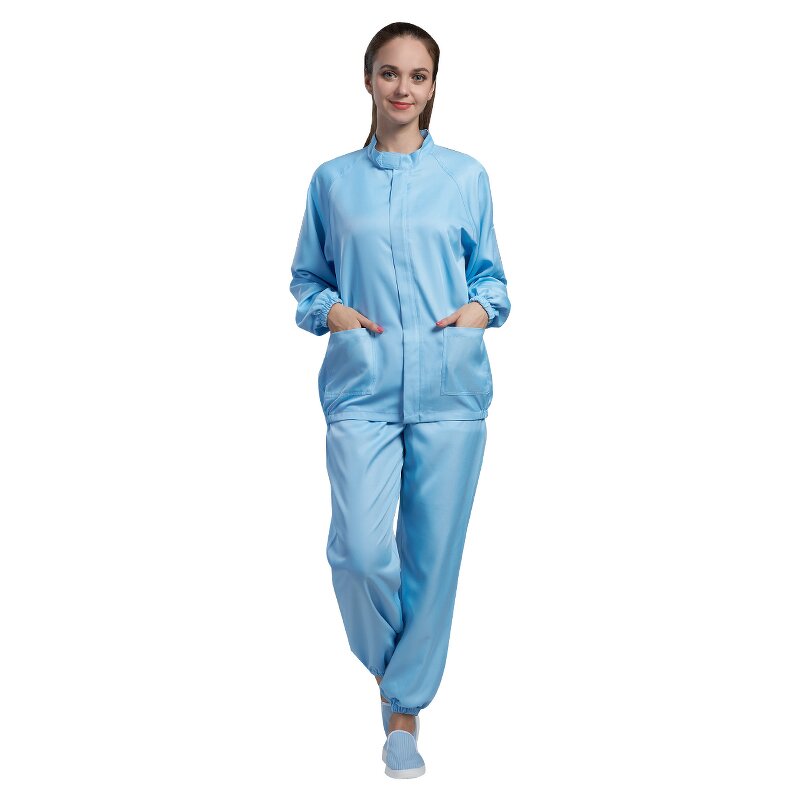Cleanroom Uniform Supplier - OEM/ODM Lint Free Food Processing Clean Room