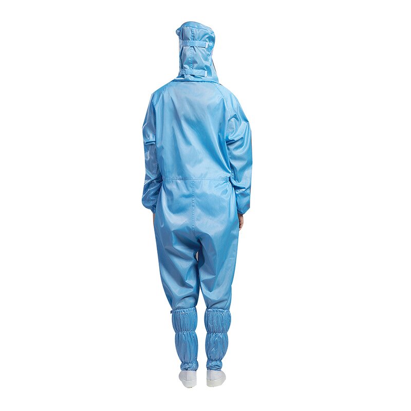 Antistatic Cleanroom Suit Manufacturer - OEM/ODM H-1132 Crotch Access Dustproof Reusable