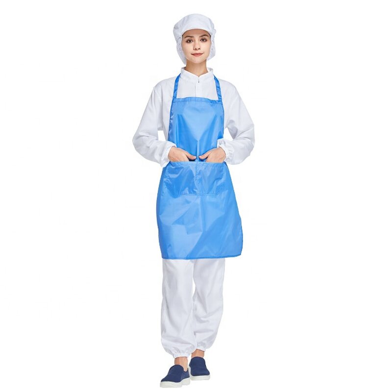Dustproof Waterproof Apron Factory - OEM/ODM PE+Polyester Taffeta Oil Proof Lightweight 50g