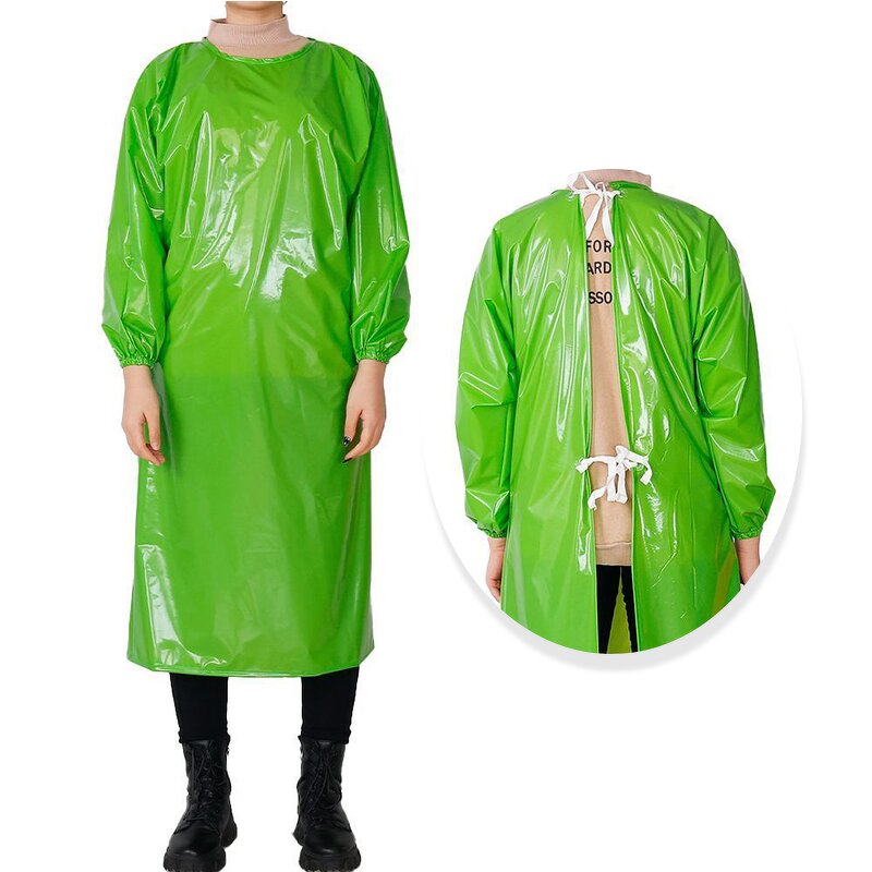 TPU Gown Factory - OEM/ODM Waterproof Coverall Plastic Long Sleeve for Workshop