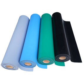 Cleanroom Antistatic Mat Manufacturer - OEM/ODM 0.8m Width 2mm Thickness Rubber ESD Table
