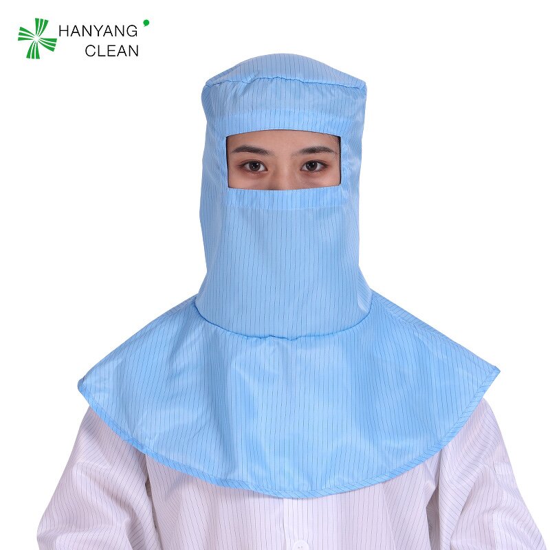 ESD Shawl Hat Factory - OEM/ODM KL-3016 Polyester Antistatic Lint Free Dust Proof