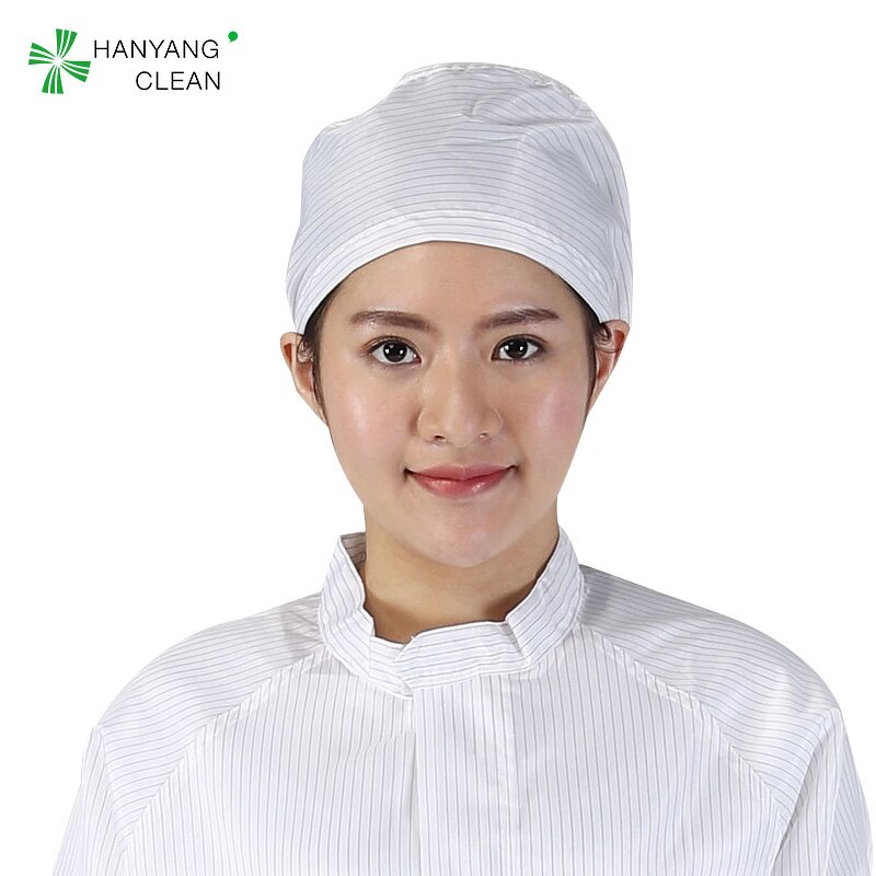 ESD Round Cap Factory - OEM/ODM KL-3002 Anti Static Blue White for Electro Factory