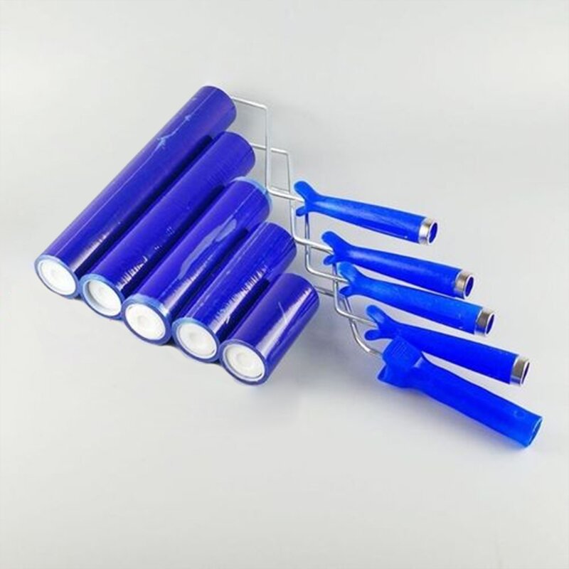 Adhesive Roller Manufacturer - OEM/ODM White Blue for Removing Dust Disposable PE Cleanroom
