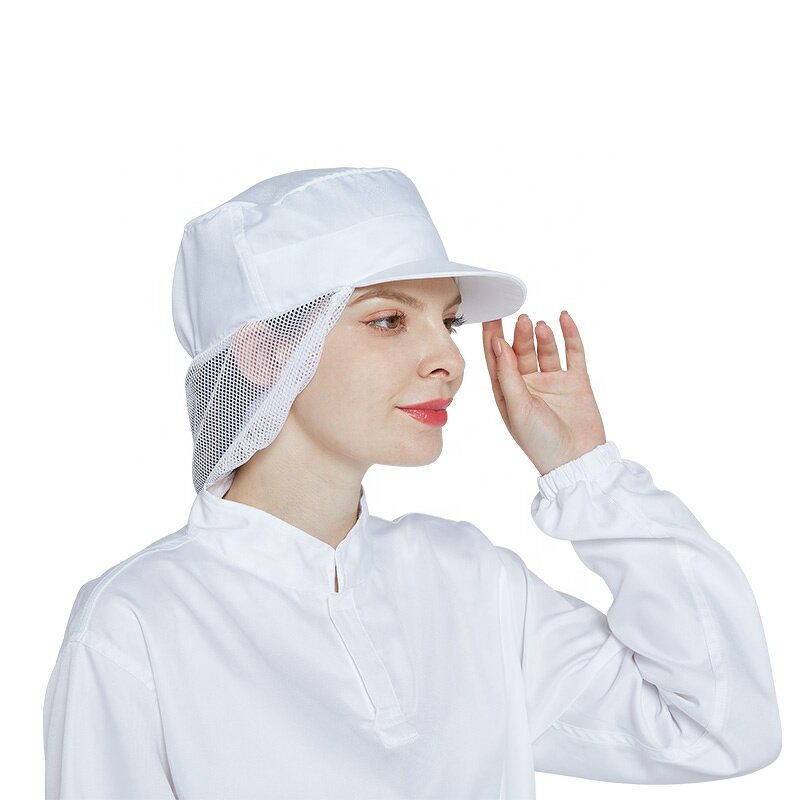 Workshop Hat Factory - OEM/ODM Unisex Mesh Breathable Dustproof for Food Industry
