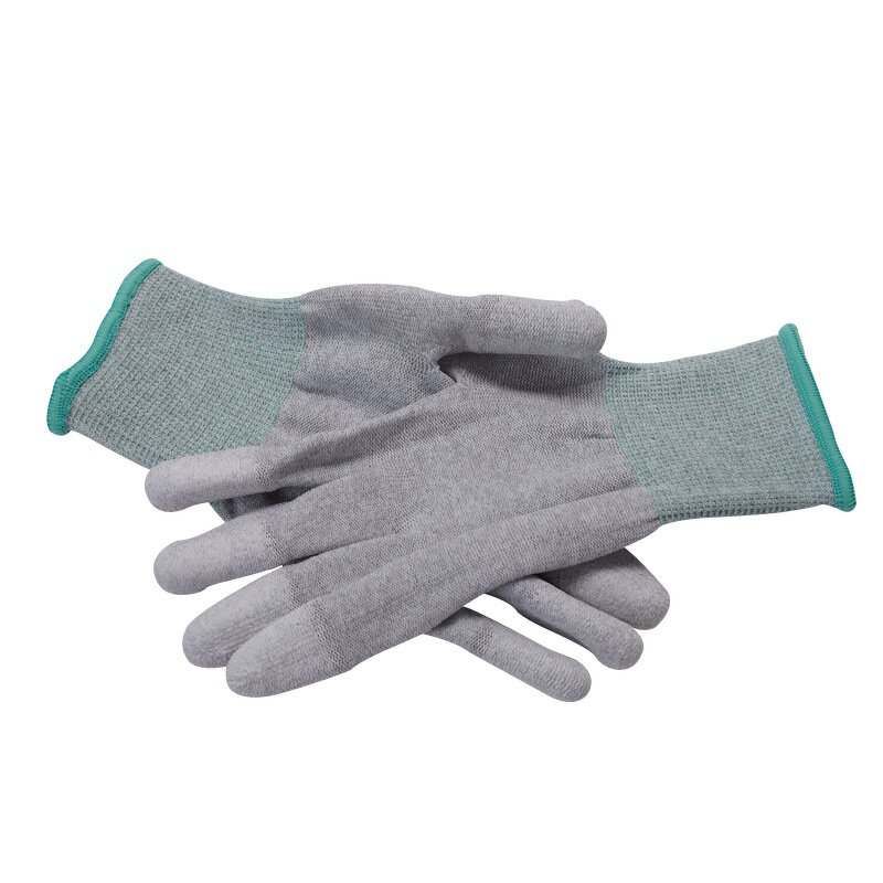 ESD Carbon Fiber Gloves Factory - OEM/ODM Anti Static Slip Resistant Breathable Customizable