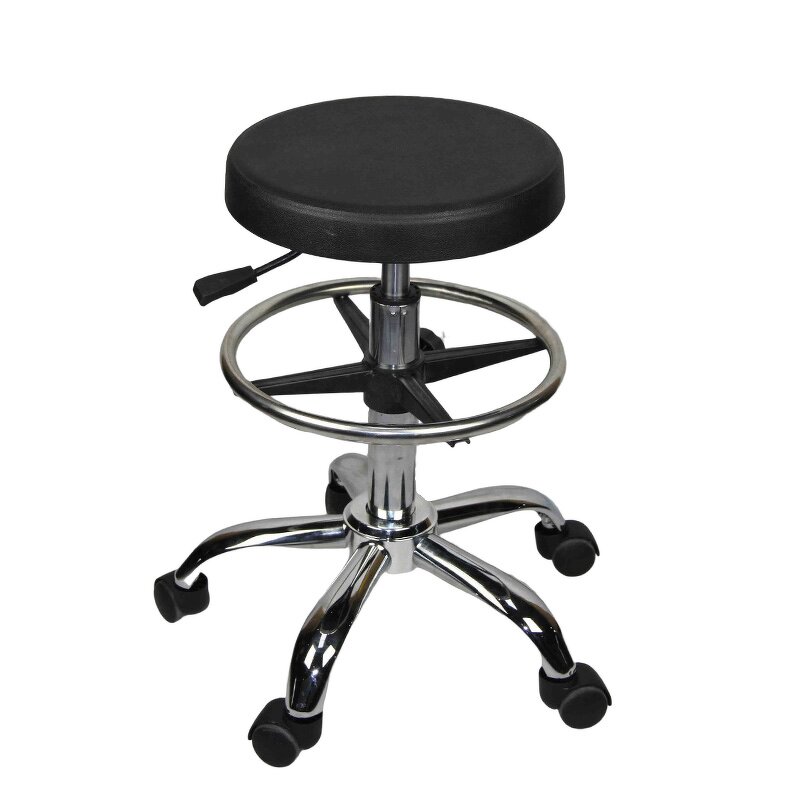 Industrial ESD Chair Manufacturer - OEM/ODM H-C004 Laboratory PU Leather Adjustable Antistatic