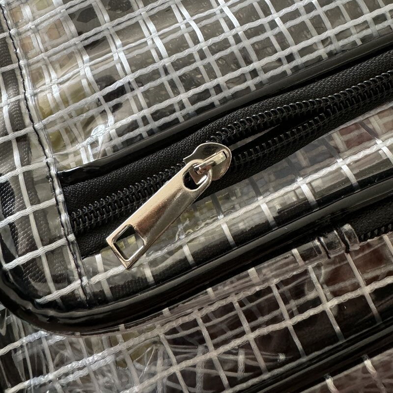 Transparent Anti Static Backpack Factory - OEM/ODM Reinforced PVC Grid Dust Proof ESD Protective