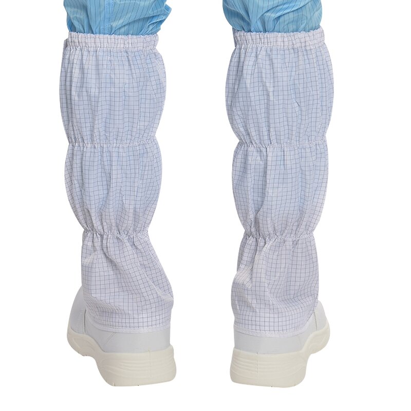 Steel Toe Cleanroom Boot Factory - OEM/ODM H-3530Thx Reusable Non-Slip ESD Leather Antistatic