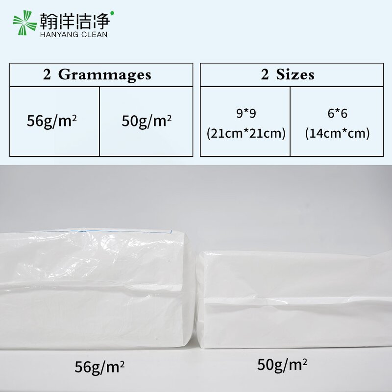 Square Cleanroom Wipes Manufacturer - OEM/ODM H-7002 Lint-Free High Absorption Eco-Friendly Industrial