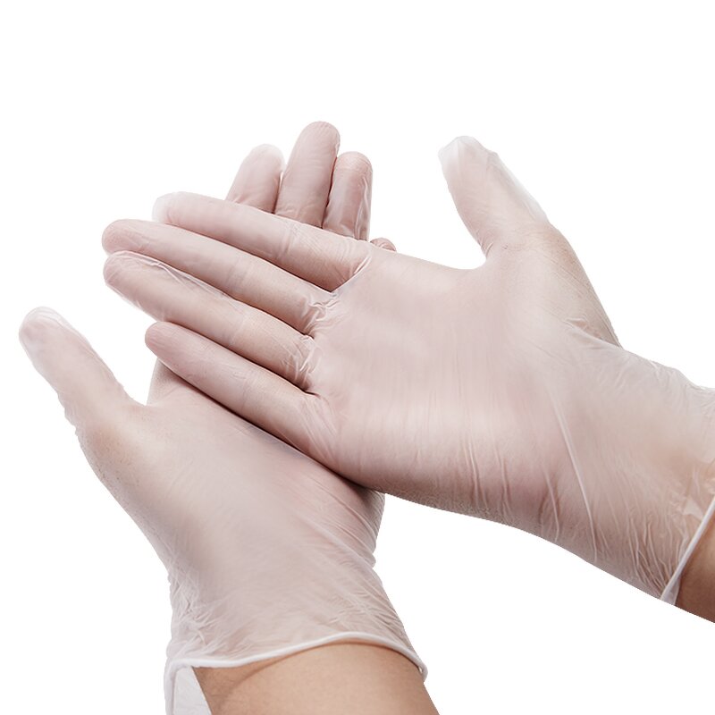 Disposable PVC Gloves Manufacturer - OEM/ODM 23 cm Transparent Thickened Food Grade