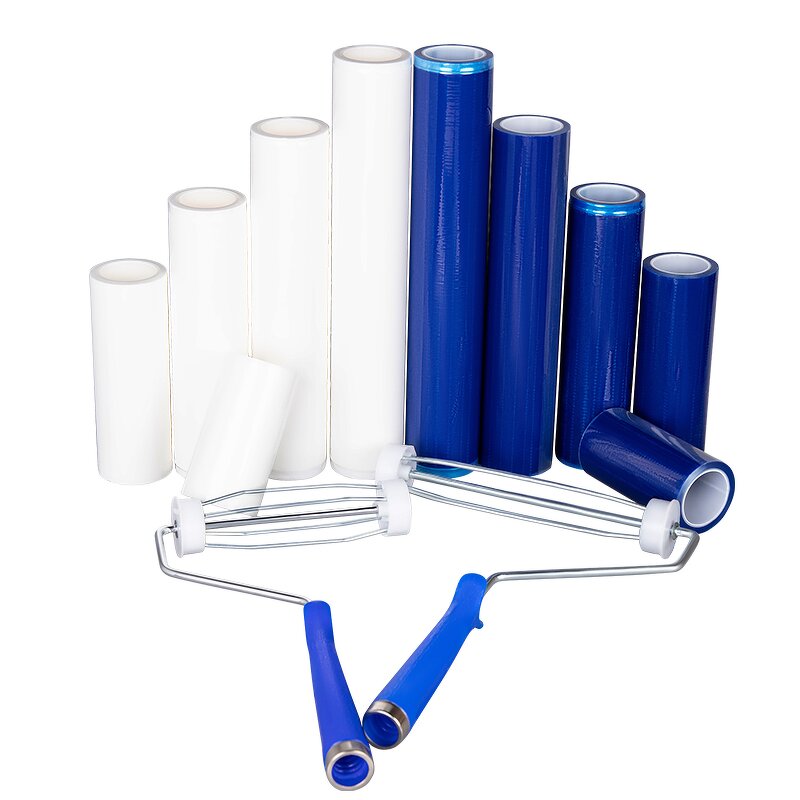 Adhesive Cleanroom Roller Manufacturer - OEM/ODM H-1202 25cm Disposable Sticky for PCB ESD