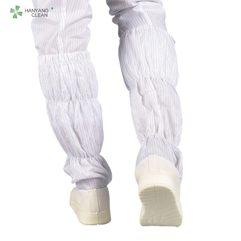 100D Grid Boots Factory - OEM/ODM H-3516 PU Sole Antistatic ESD Cleanroom Comfortable