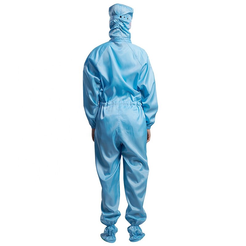 Anti-Static Gown Factory - OEM/ODM H-1123 Autoclavable 75D Stripe Cleanroom Pharma
