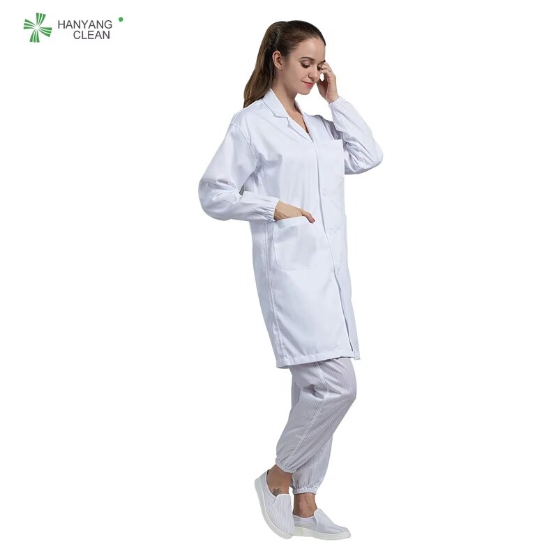 Medical Lab Coat Factory - OEM/ODM H-1120 Custom Men Long Sleeve Wholesale Hospital