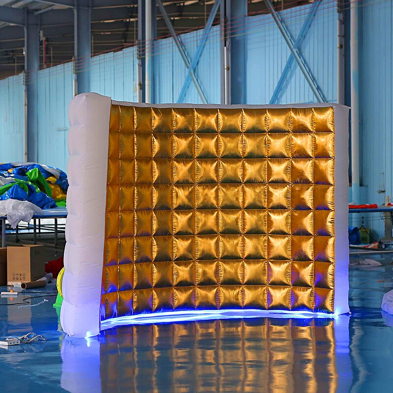 LED Photo Booth Enclosure Factory - Customizable Color 360° Inflatable