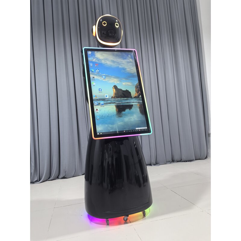 Robot Photo Booth Manufacturer - AI Software 32Inch Touch Screen with DSLR