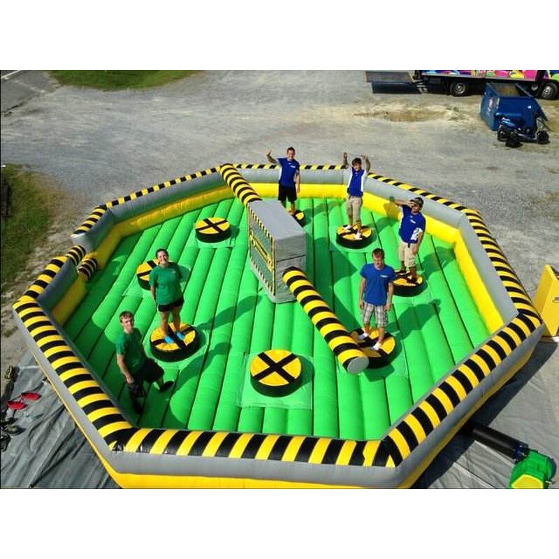 Inflatable Wipeout Course Supplier - 2024 Mechanical Interactive Jumper