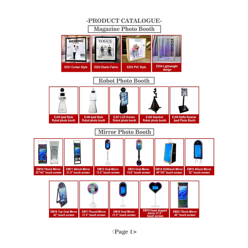 Photobooth Camera Supplier - New 40-Inch Touch Screen Wooden DSLR Oval