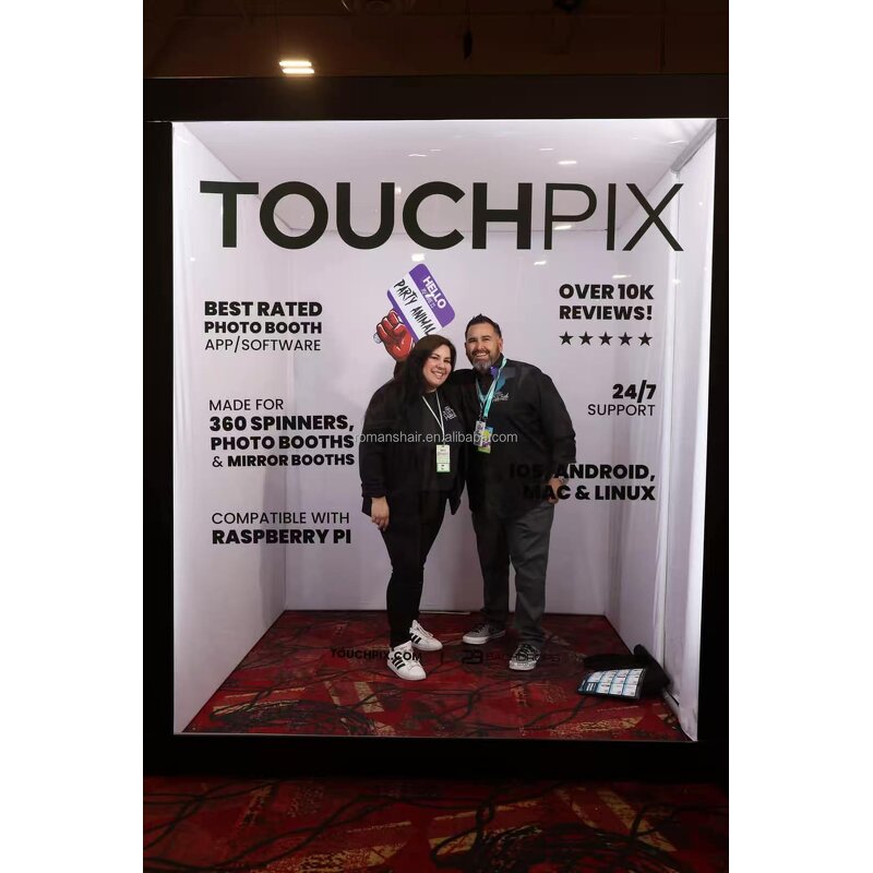 Photo Booth Supplier - LED Light Magazine Box for Birthday Parties