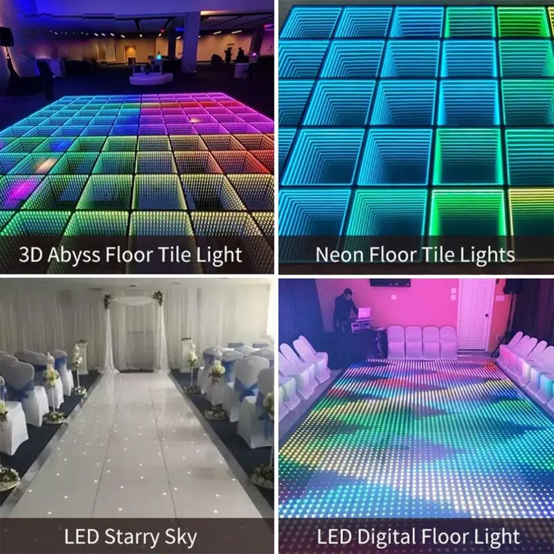 Portable Dance Floor Factory - Modern Design Acrylic LED Stage Backdrop