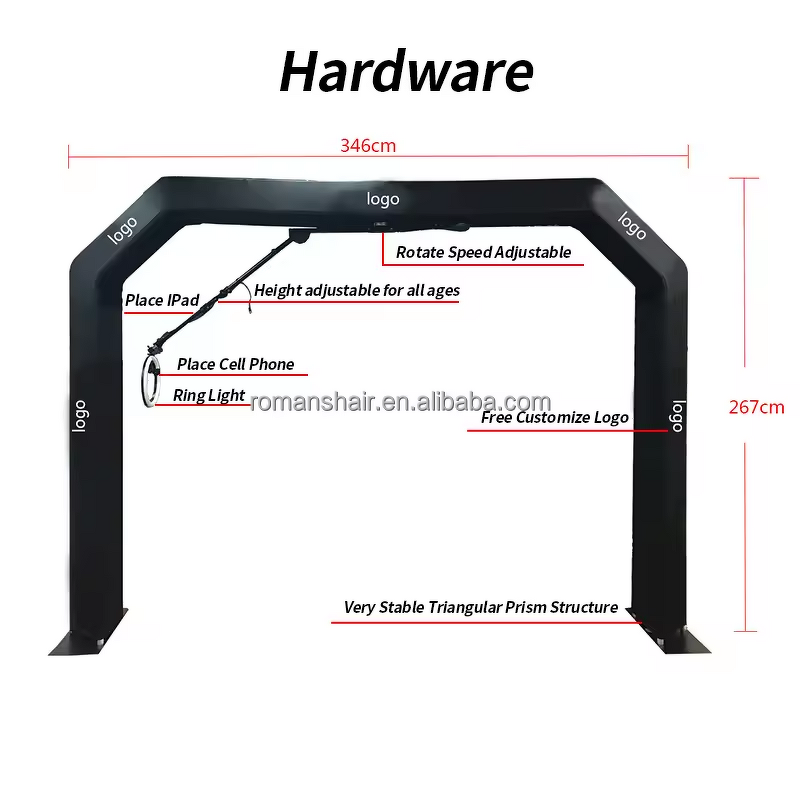 360 Photo Booth Manufacturer - Wholesale Automatic Sky360 Overhead Spinner