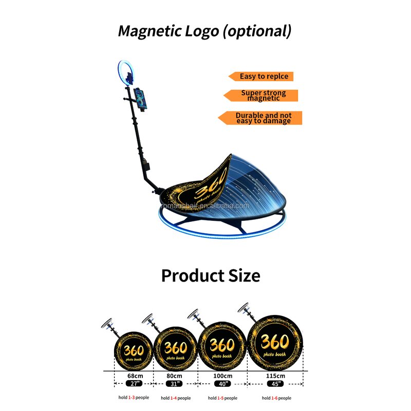 360 Photo Booth Manufacturer - Wholesale 115cm Intelligent Operation Slow