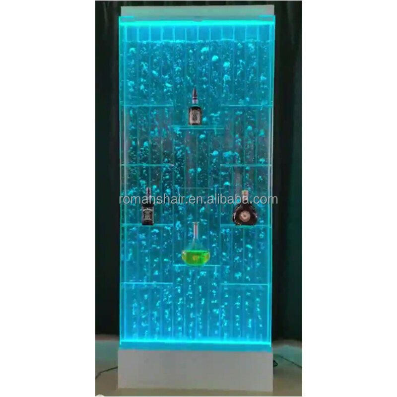 LED Glowing Bar Supplier - Cabinet Aquarium Water Bubble Wall Night Club