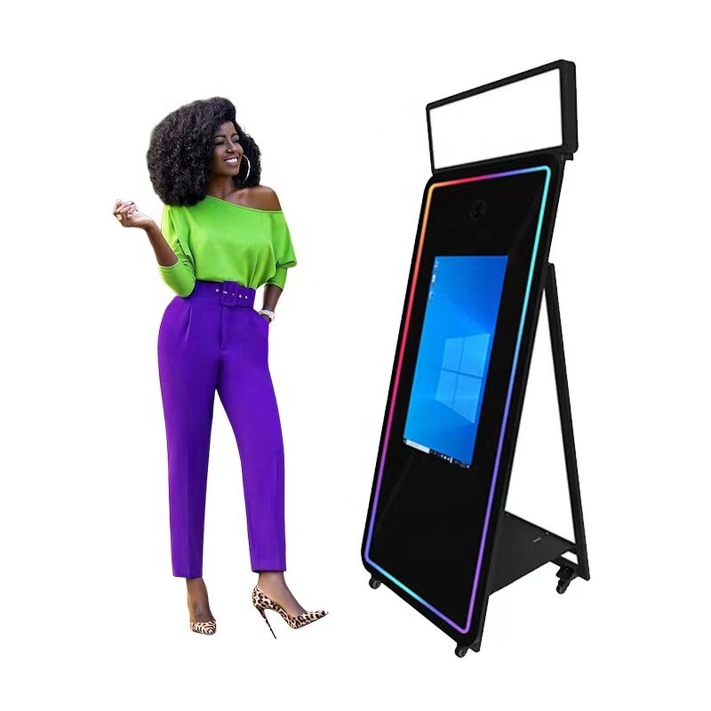 Mirror Photo Booth Manufacturer - 2025 Social Photo Mirror 70 Inch