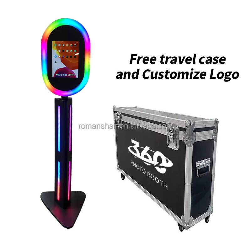 Selfie Kiosk Supplier - 2023 Remote Control Ring Light iPad Booth