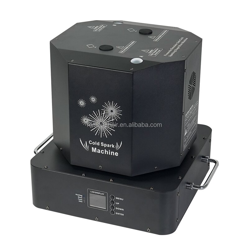 Dual Head Sparkler Supplier - Rotating Wedding Decoration Cold Flame Spin