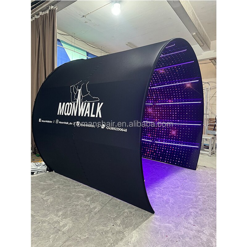 LED Lights Backdrop Factory - 360 Photo Booth Enclosure Wall Fast Shipping