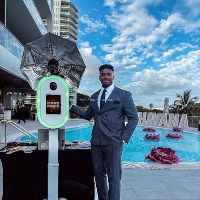 Ring Light Photo Booth Supplier - High Bright Rotating Oval Salsa for iPad