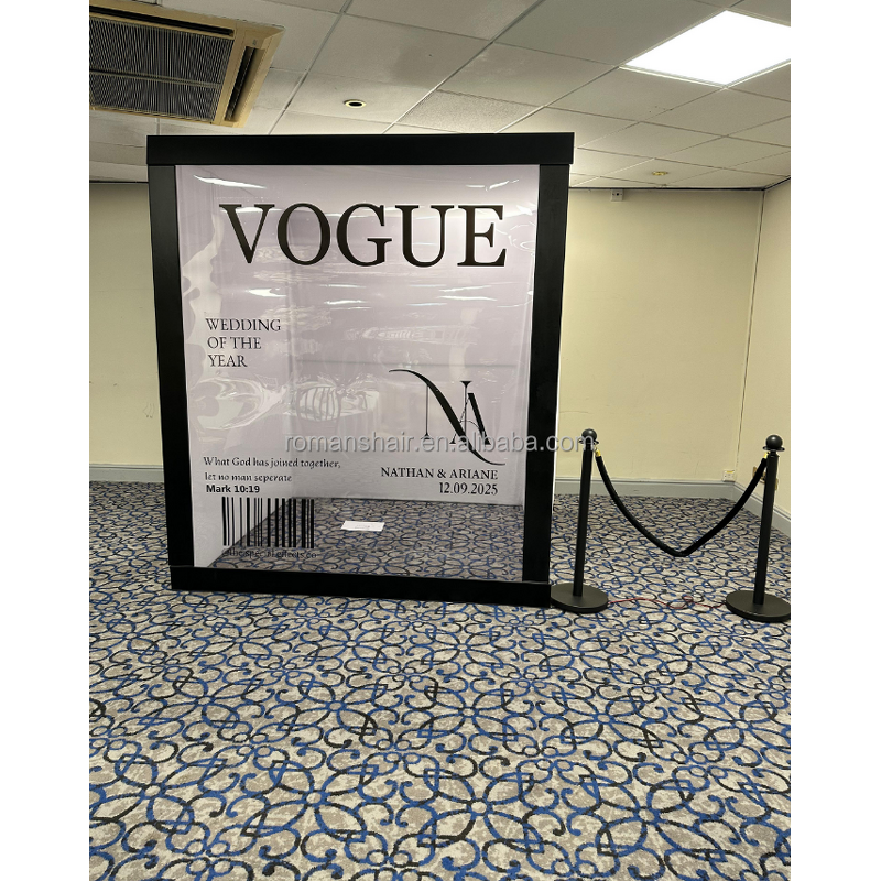 Magazine Photo Booth Factory - Fabric Elastic for Weddings Parties