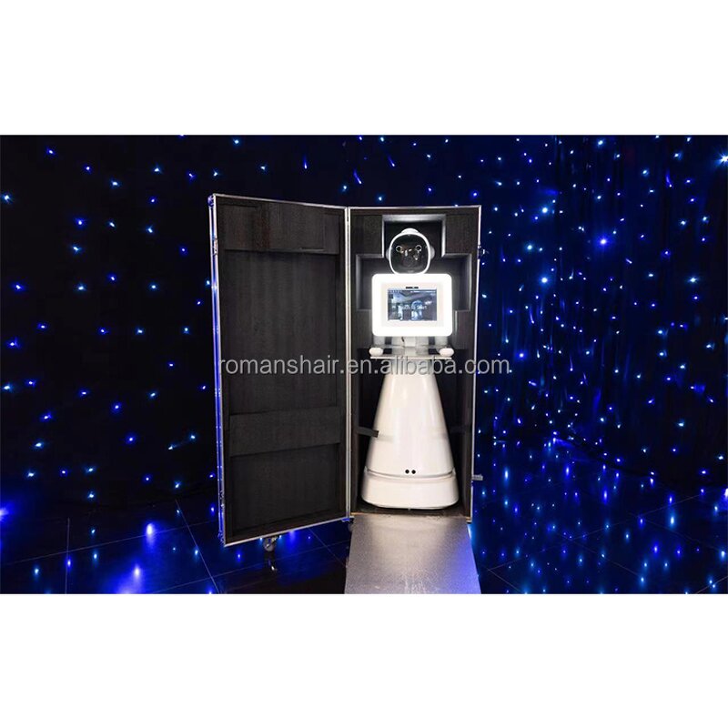 Robot Photo Booth Factory - Automatic Party Walking Roamer 360 Video