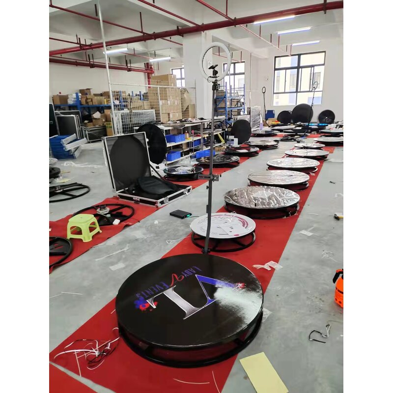 360 Video Photobooth Supplier - Portable Design Automatic Rotating Selfie