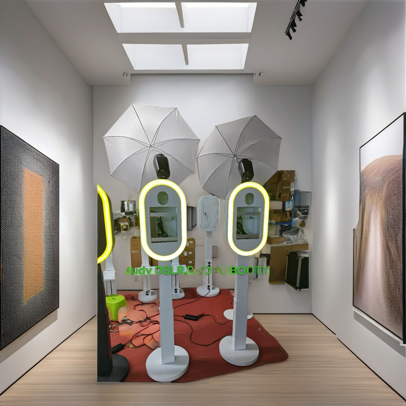 Photo Booth Supplier - Oval DSLR Camera for Wedding Events iPad Compatible