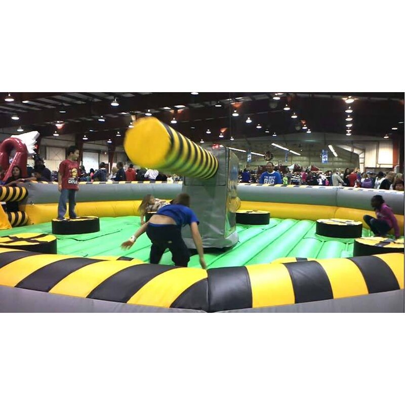 Inflatable Wipeout Course Supplier - 2024 Mechanical Interactive Jumper