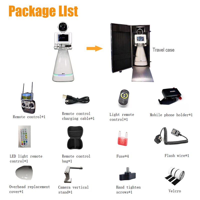 Photo Robot Kit Factory - Party Roamer iPad Automatic Motion Control