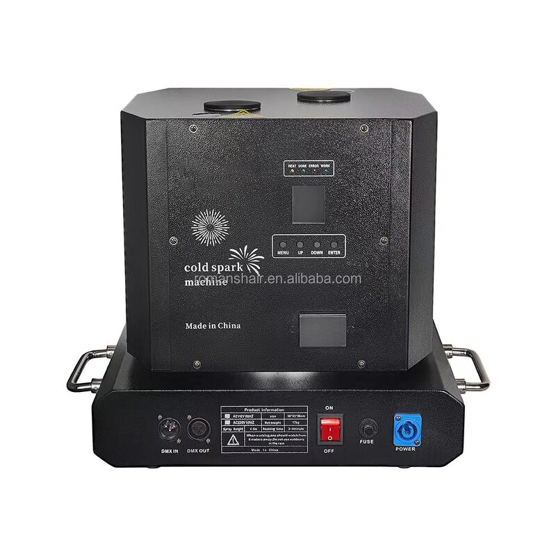 Spark Machine Factory - New 1300W DMX Double Head Rotating for Wedding