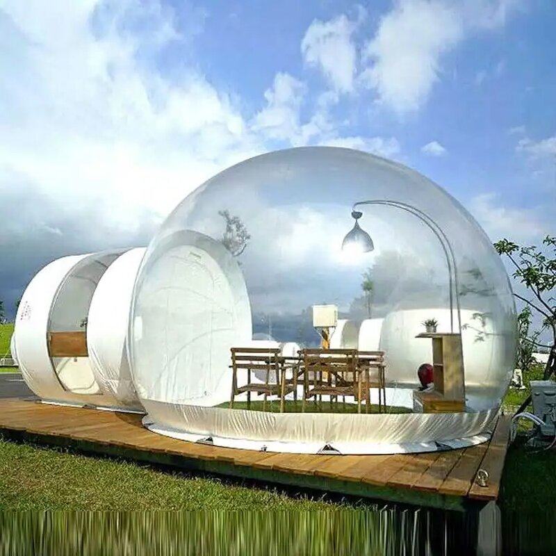 Inflatable House Manufacturer - Transparent 4m High Clear Camping Bubble