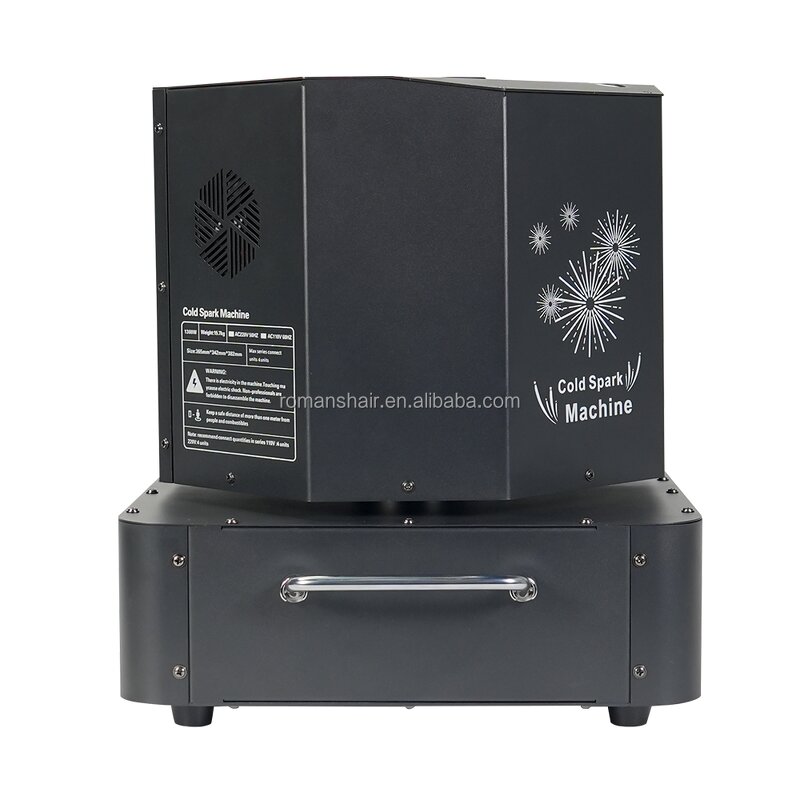 Dual Head Sparkler Supplier - Rotating Wedding Decoration Cold Flame Spin