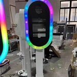 oval DSLR ipad photobooth