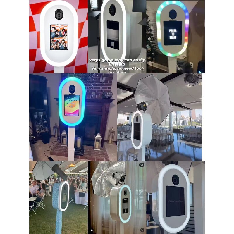 Photo Booth Kiosk Manufacturer - Selfie iPad Shell Social Media Dedicated