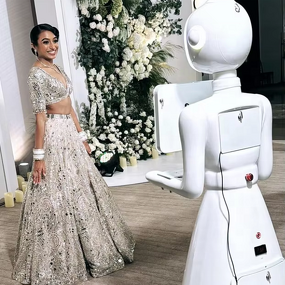 Robot Photo Booth Factory - 2024 New Magic Selfie Robot Kiosk Slow Motion