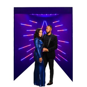 LED Backdrop Manufacturer - New Design Custom LOGO Booth Enclosure